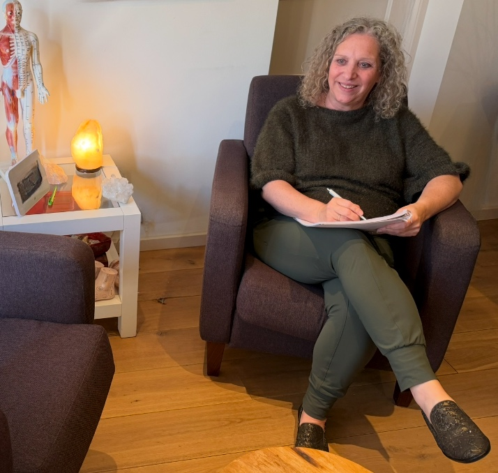Mari&euml;tte in de praktijkruimte